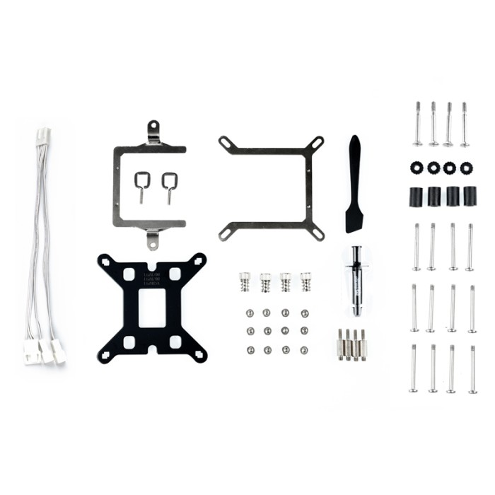 Система водяного охолодження процесору JONSBO HXW-240 ARGB White