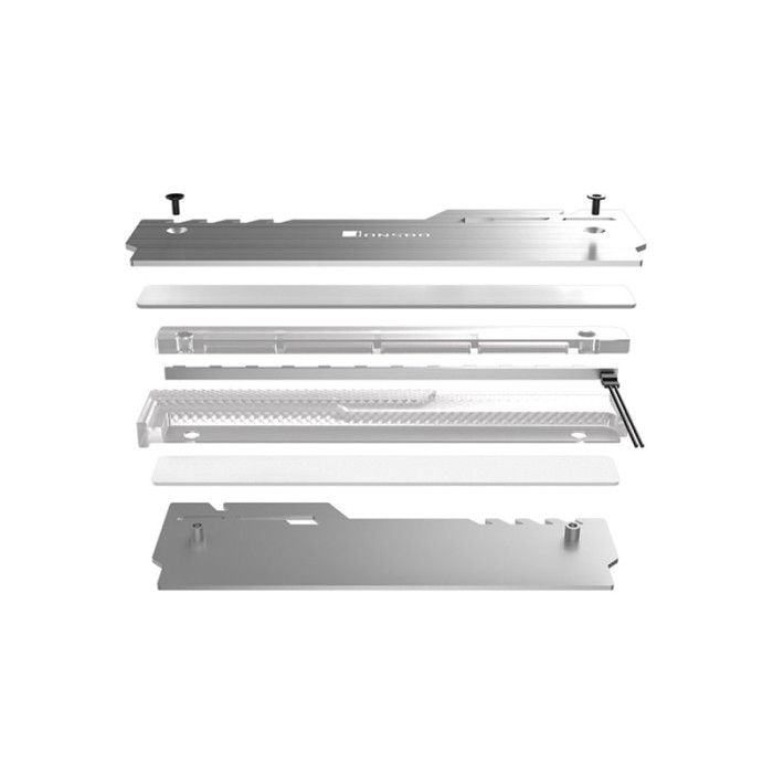 Радіатор Jonsbo NC-3 2x ARGB Aluminium для оперативної пам'яті