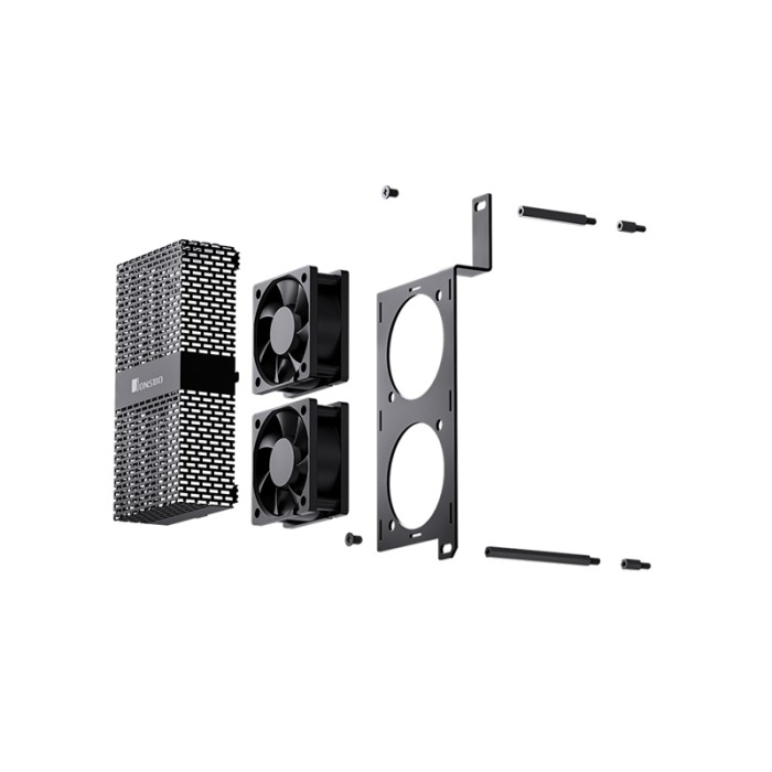 Кулер Jonsbo NF-1 ARGB Black Memory Heat Sink для оперативної пам'яті