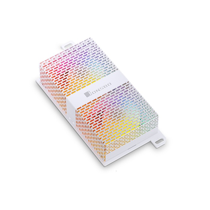 Кулер Jonsbo NF-1 ARGB White Memory Heat Sink для оперативної пам'яті