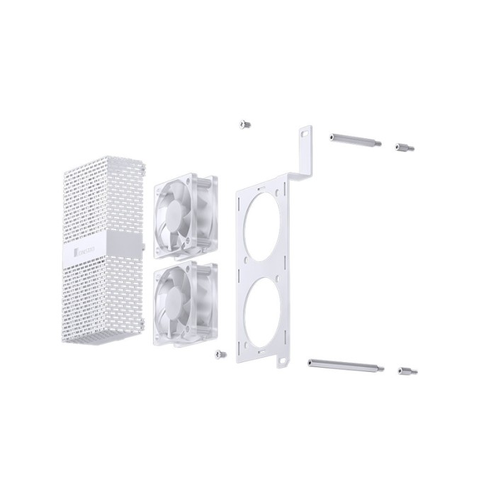 Кулер Jonsbo NF-1 ARGB White Memory Heat Sink для оперативної пам'яті