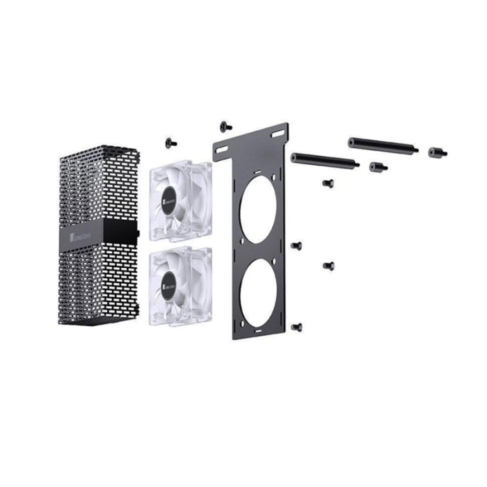 Кулер Jonsbo NF-2 ARGB Black Memory Heat Sink для оперативної пам'яті