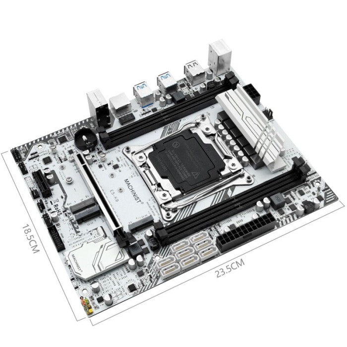 Материнская плата MACHINIST X99 K9 LGA 2011-3 White