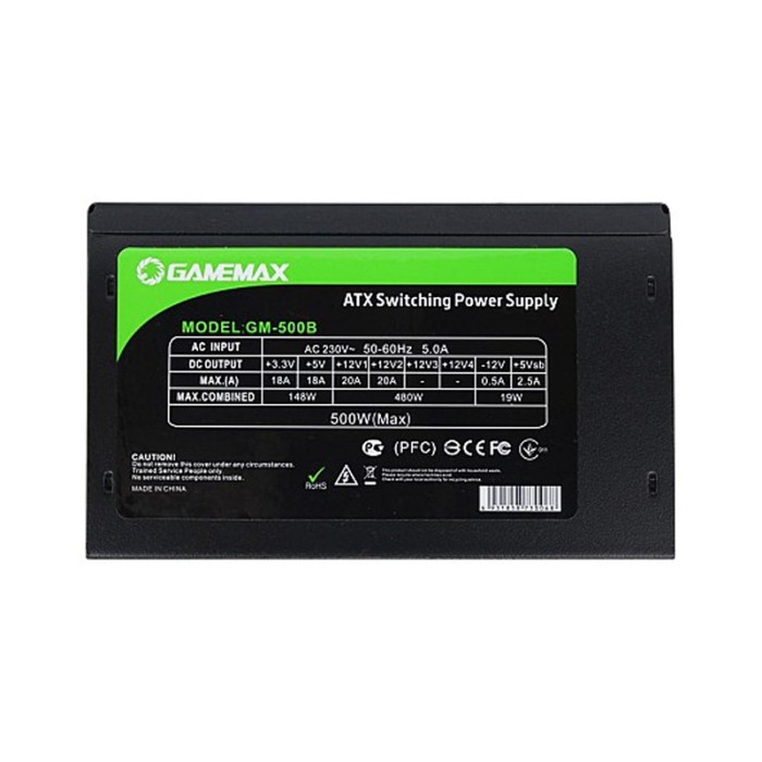 Блок живлення GameMax 500W (GM-500B) new