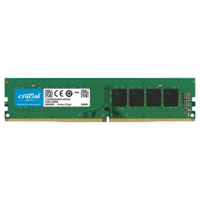 Оперативная память Crucial 32Gb DDR4-2666 PC4-21300 (CT32G4DFD8266) UDIMM Non-ECC Unbuffered