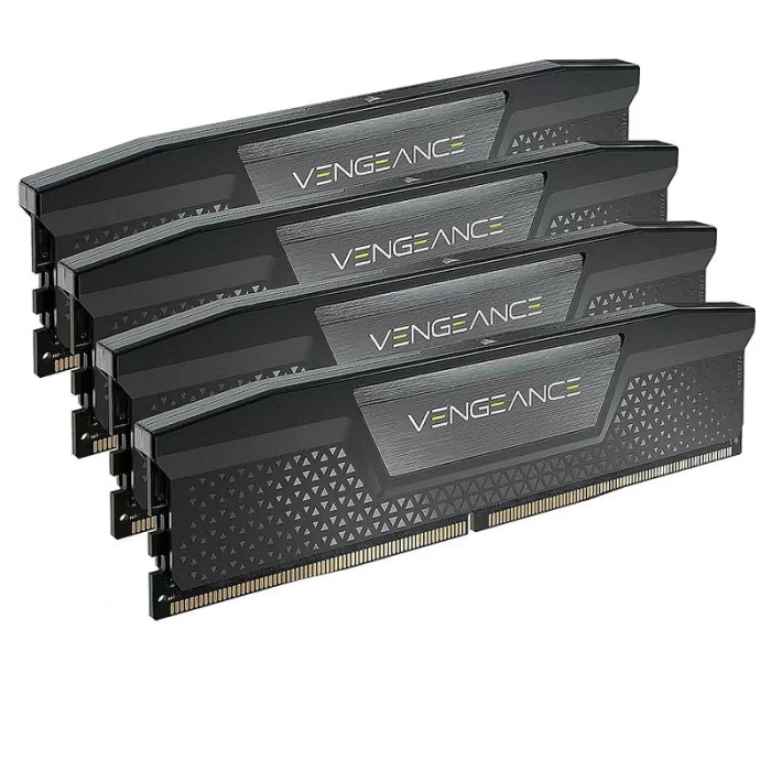 Оперативна пам’ять Corsair Vengeance (4x16GB) 64GB DDR5-6400 PC5-51200 (CMK64GX5M4B6400C32) UDIMM Non-ECC Unbuffered